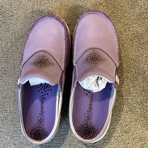 Spenco slide mules. New(no box) light purple. Womens size 8